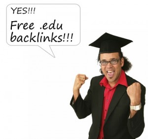 Tạo backlink với domain .edu