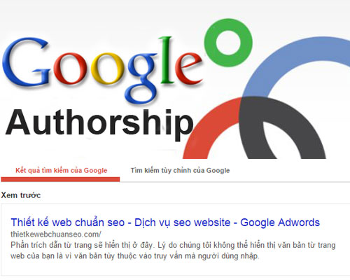 Google Authorship là gì?