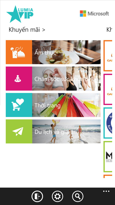  Lumia VIP những tiện ích cho người dùng
