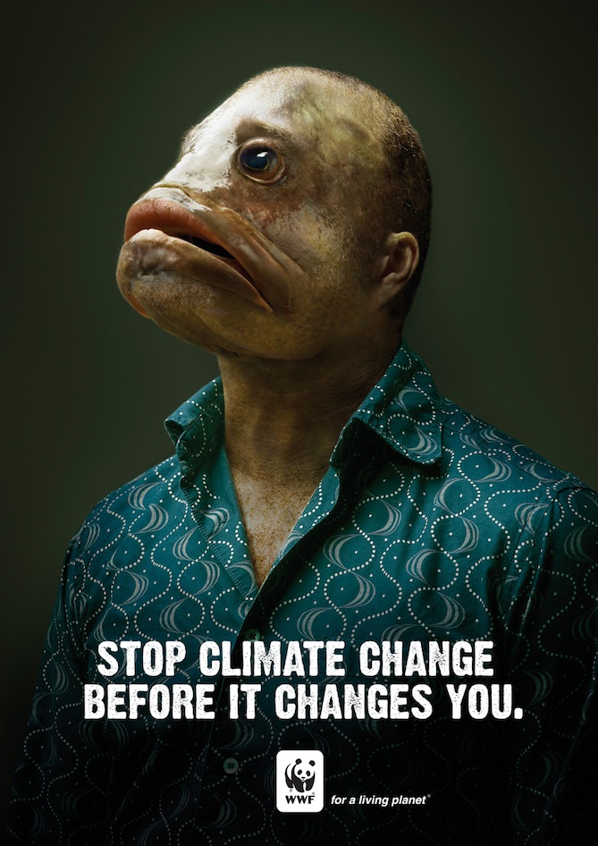 Quảng cáo của World Wildlife Fund 