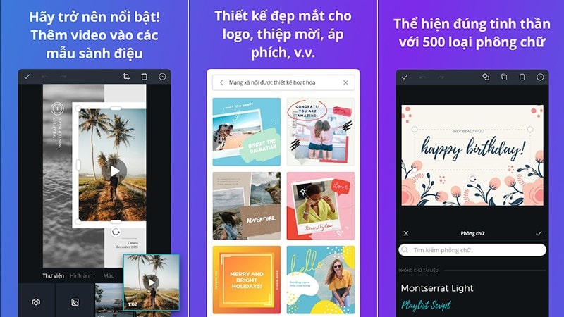 Thiết kế logo trên điện thoại Canva