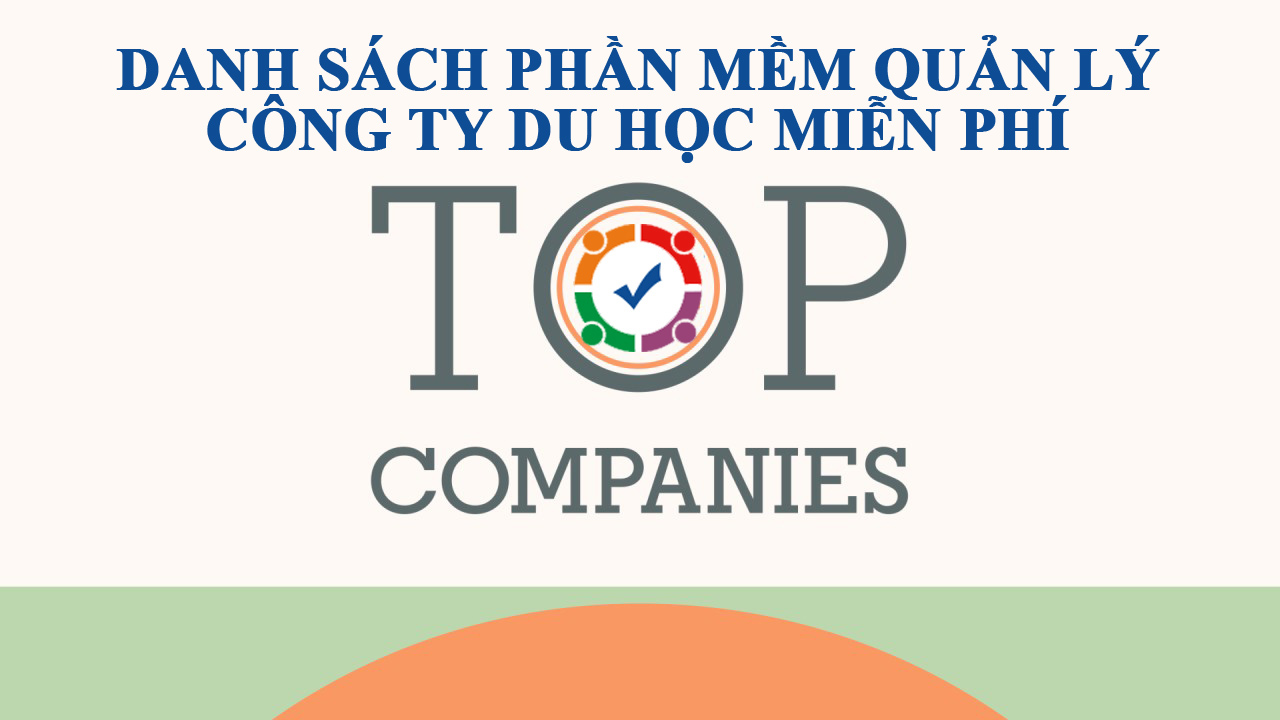 Phần mềm quản lý công ty du học miễn phí